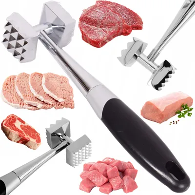 Obrázek produktu pro Brunbeste BB-1010 Tloušť na maso oboustranný nerezová ocel