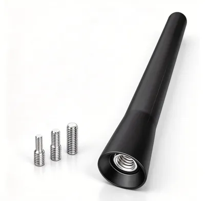 Autoantenne FM AM DAB 6,5 cm mit 3 Adaptern M4 M5 M6
