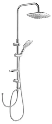 Produktbild von Aqualine KERA Duschsäule mit Batterieanschluss, Chrom