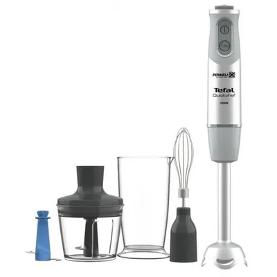 Obrázok produktu pre Tefal Quickchef HB65K, Ponorný mixér, 0,8 L, Pulzný spínač, Drtenie ľadu, 1000 W, Nerezová oceľ