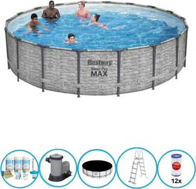 Obrázek produktu pro Bestway - Pool Steel Pro MAX - Sada bazénů - 549x122 cm