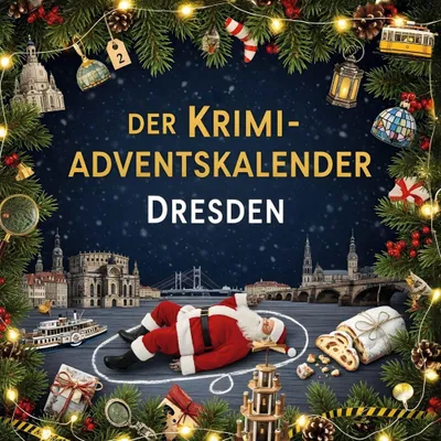 Produktbild von Der Krimi-Adventskalender Dresden