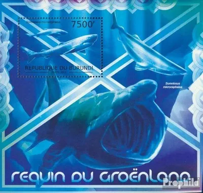 Produktbild von Briefmarken Burundi 2012 Mi Block251 (kompl.Ausg.) postfrisch Grönlandhai