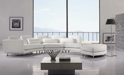 Produktbild von Wohnlandschaft Ecksofa Rund Polster