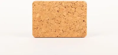 Produktbild von INNA-Glas Untersetzer Presskork MANARA, rechteckig, Natur, 15x10x1,5cm - Korkuntersetzer