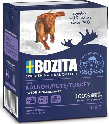 Obrázek produktu pro Bozita 04261, Dospělý jedinec, Jakékoli plemeno, Kuřecí maso, Turecko, 370 g