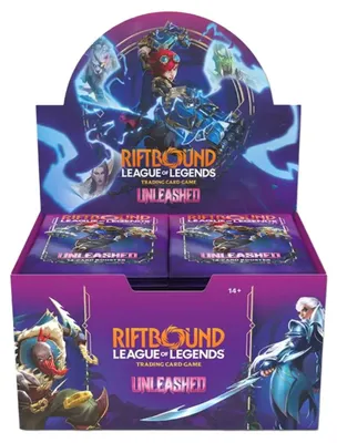 Produktbild von Riftbound: Unleashed Booster Box Englisch – 24 Booster Packs