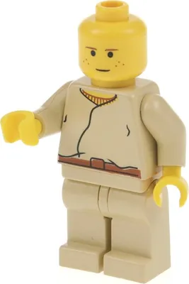 Produktbild von 1x Lego Minifigur Star Wars Episode 1 Anakin Skywalker beige 7131 sw0007 sw0008