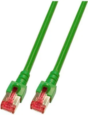 Produktbild von Patchkabel RJ45 S/FTP Kat. 6 LSZH grün 1,5m