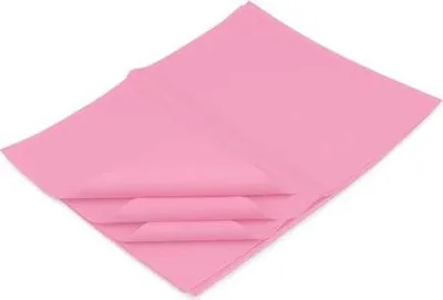 Zdjęcie produktu dla Bibuła Ozdobna 20g 50x70cm Różowa - papier ozdobny - 50 arkuszy