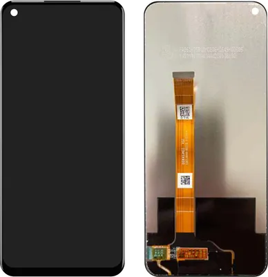 Produktbild von Clappio, LCD-Display + Touchscreen Displayeinheit für Oppo A54 5G / A74 5G, Schwarz