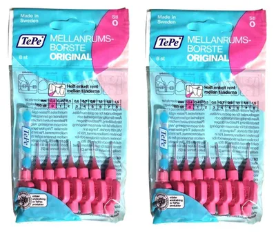 Produktbild von 2x 8TePe Original Interdentalbürsten - 0,4mm pink