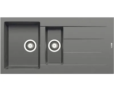 Obrázek produktu pro Granitový dřez Pyramis ATHLOS 100x50 11/2B1D šedý