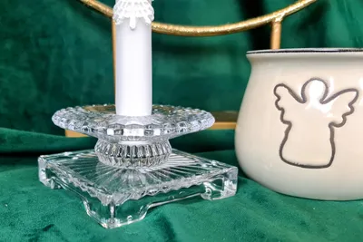 Produktbild von Dakls Glas Kerzenständer transparent für eine Kerze