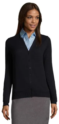 Produktbild von SOLS - "Golden" Strickjacke V-Ausschnitt für Damen LT1366 (M) (Marineblau)