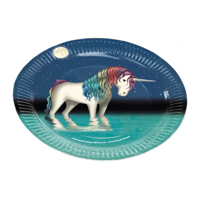 Produktbild von Party Teller Einhorn TapirElla