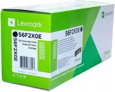 Obrázek produktu pro Lexmark 56F2X0E, 20000 str., Černá, 1 kusů