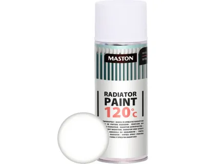 Produktbild von Sprühlack Maston Heizkörperlack satin weiss 400 ml