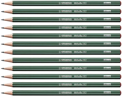 Produktbild von Bleistift - STABILO Othello - Einzelstift - Härtegrad 2H