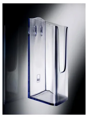Produktbild von Wandprospekthalter für DIN lang/A6 aus transparentem Acryl