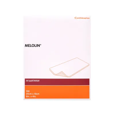 Produktbild von Melolin 20x10 cm Wundauflagen steril 100 St