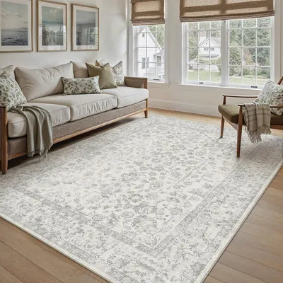Immagine prodotto di Elzusha - Tappeto lavabile per soggiorno, design PureCozy