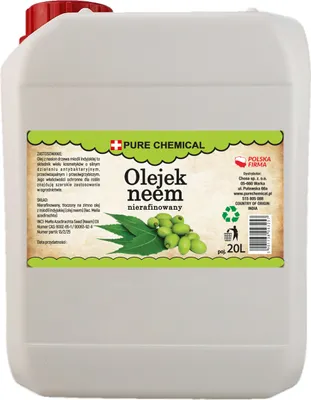 Produktbild von PURE CHEMICAL | Neemöl | unraffiniert | natürlich | kaltgepresst | 20 L