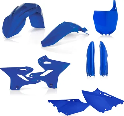 Imagen del producto de Kit de carenado ACERBIS de 9 piezas, color azul, para YAMAHA