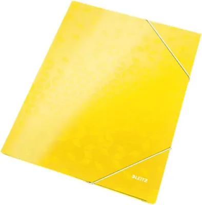 Produktbild von Leitz 39820016, Präsentationsmappe, A4, Polypropylen (PP), Gelb, 250 Blätter, 80 g/m²