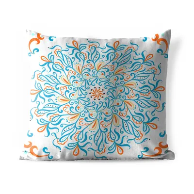 Obrázek produktu pro MuchoWow® Vnější polštář - Mandala - Čtverec - Vzory -50x50 cm- Odolnost proti povětrnostním vlivům - polštář do obývacího pokoje
