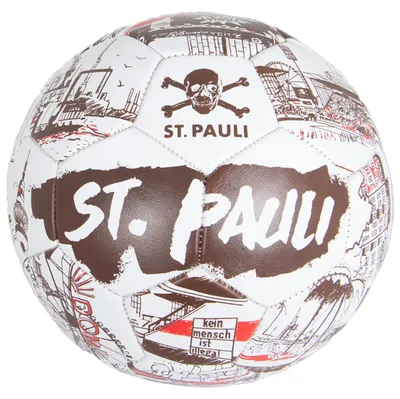 Produktbild von FC St. Pauli - St. Pauli -  Ball  bunt, Größe 5