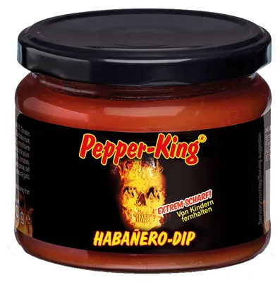 Zdjęcie produktu dla XOX Pepper King Habanero Dip pikantny o smaku pomidorowym 250g