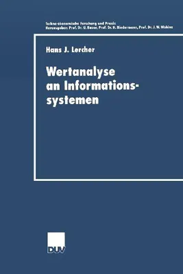 Produktbild von Wertanalyse an Informationssystemen