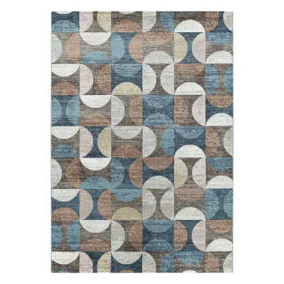 Produktbild von Kurzflor Teppich Regino rechteckig, Farbe: Braun, Größe:160x230 cm