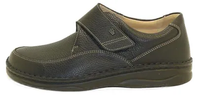 Productafbeelding van Finn Comfort, heren, slippers, zwart, leer, NIEUW - Heren schoenen, slippers, zwart
