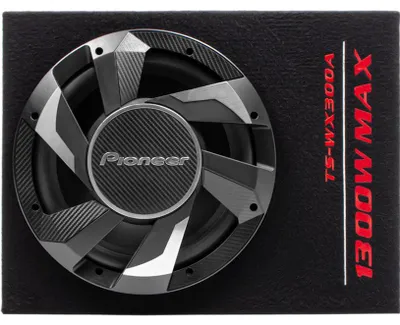 Produktbild von Pioneer TS-WX300A, Aktiver Subwoofer, 20 - 130 Hz, 113 dB, 50 - 125 Hz, Schwarz, Ferrit