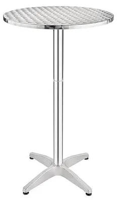 Productafbeelding van Servicetafel 60 cm – roestvrij staal, weerbestendig, geschikt voor binnen- en buitengebruik, model U502