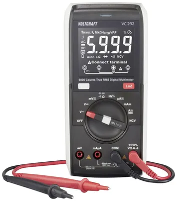 Produktbild von VC292 Hand-Multimeter digital CAT III 600 V Anzeige Counts 6000 (VC-12884315)