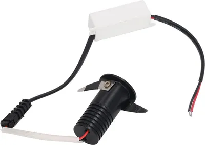 Image de mini spot encastré LED 3W avec driver LED pour cuisines, armoires et plafonds AC85?265V Blanc Chaud 3000K
