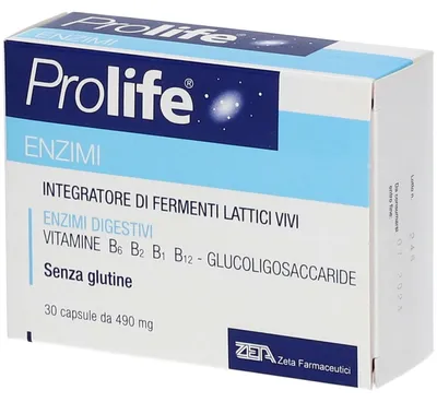 Productafbeelding van PROLIFE ENZYMEN, 30 capsules