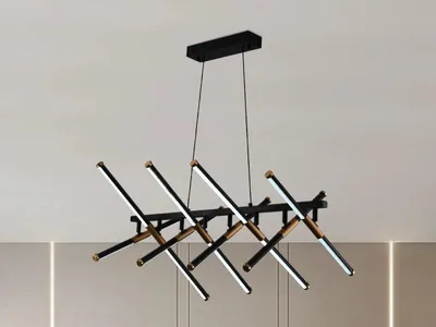 Image de Suspension LED avec télécommande, 100W - J4357/B