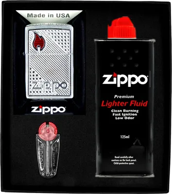 Produktbild von Feuerzeug-Set  ZIPPO  TILES EMBLEM Geschenk No1