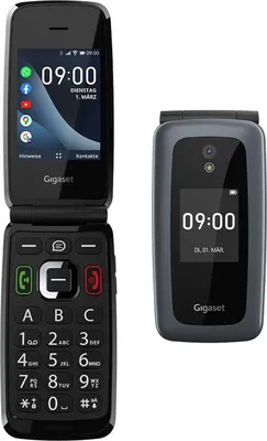 Produktbild von Gigaset GL7 7,11 cm (2.8") 126 g Grau Seniorentelefon