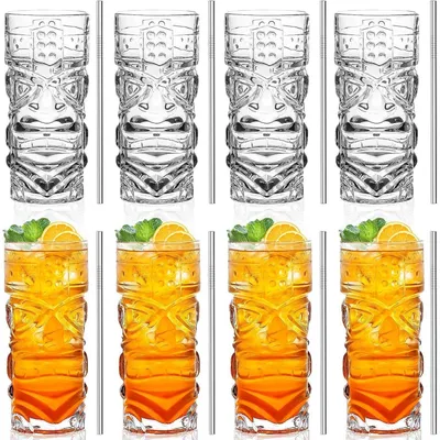 Productafbeelding van Tiki glazen set 237 400 ml Cocktail Mai Tai Transparant