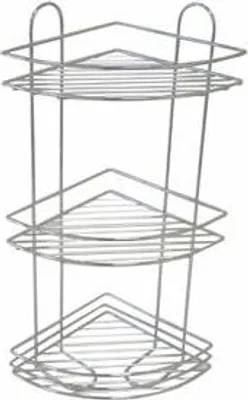 Obrázek produktu pro polička rohová koupelnová 23,1 x 31 x 58 cm