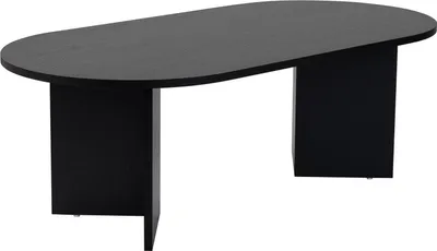 Image de Elain - Table basse, 119x60x40h cm Noir, Poids max supporté : 20 kg