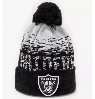 Image de Bonnet NFL Las Vegas Raiders New Era Sport Noir