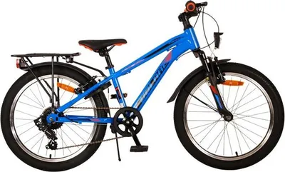 Produktbild von Volare Cross Kinderfahrrad - Jungen - 20 Zoll - Blau - 6 Gänge