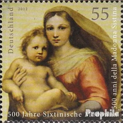 Produktbild von Briefmarken BRD (BR.Deutschland) 2012 Mi 2919 (kompl.Ausg.) gestempelt Sixtinische Madonna