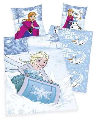 Produktbild von Herding Disney's Die Eiskönigin, 80x80U135x200 cm
